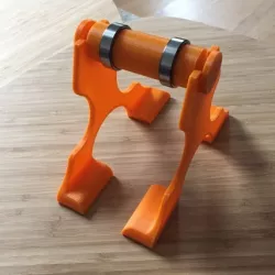 Filament spool holder with 6003-2RS bearings