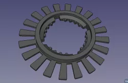 Fischertechnik encoder disk