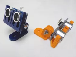 Fixation articulÃ©e pour HC-SR04