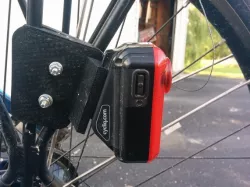 Fly6 rear bike camera mount for Topeak Explorer rack