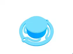 Foot for bathroom scale