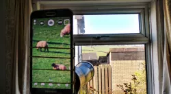 Galaxy s5 phone holder for spotter scope