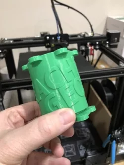 GeoCache Puzzle Container
