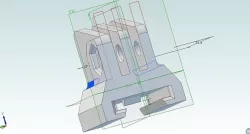 GoPro NERF rail mount with and without trapped nut