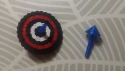 Hama bead spinning top body