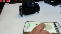 How to make a little robot controlled by smartphone