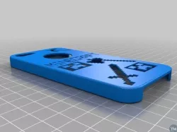 Iphone 5 case Minecraft v2