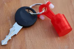 Keychain Piston