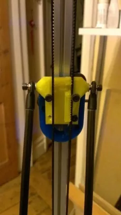 Kossel Mini custom carriage for closed loop belt