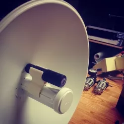 Laser mount for Ubiquiti Powerbeam