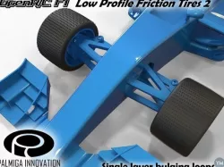 Low Profile Friction Tires 2 for OpenR/C F1 car
