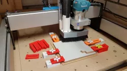 Low profile step block clamps for CNC