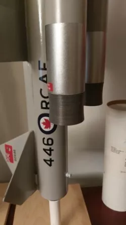 MadCow BOMARC 2.6in Ramjet Nacelle Dress-up parts