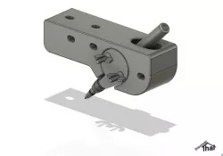 Maker pen holder for a CNC plotter