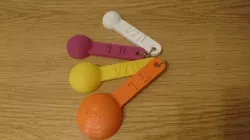 MesslÃ¶ffel, Meassuring spoons, German