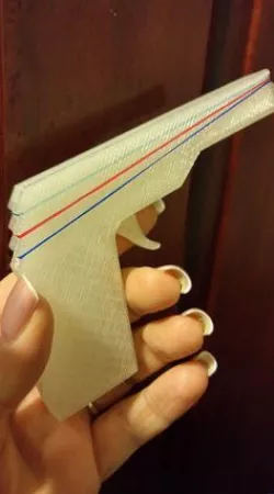 Mini Rubber Band Gun