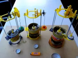 Moteur Stirling gamma en kit - KIT 1-  Stirling engine