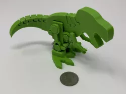 Motorized, Articulated T Rex(ish) Pin Walker