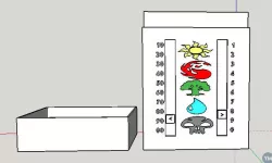 MTG Cardbox with sliding life counter