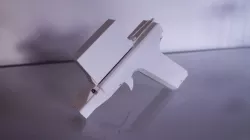 Nerf pistol with clip
