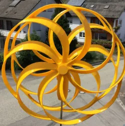 Optical Illusion Pinwheel with Bearings