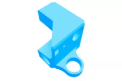 P.I.N.D.A. probe adapter for modular print head for auto bed leveling on Ultimaker