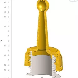 pet bottle cap of mini shower head