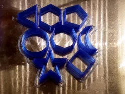 Play Doh or Cookie Cutters