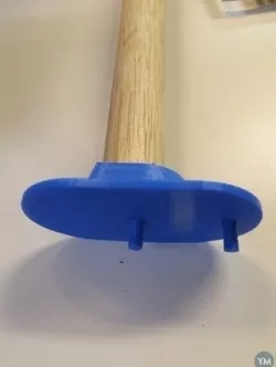 Pluggable Ikea closet bar holder