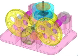 Polar Equatorial Gear System
