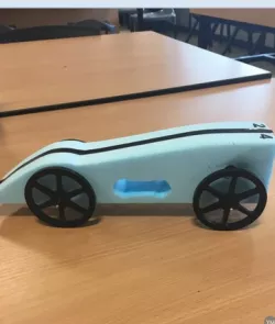 Race for the Line Model Car Building/Testing