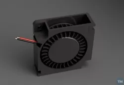 Radial fan 30x10mm