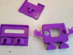 Robot holder for the microbit