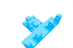 Rostock Style Printable U-Joint Carriage For Kossel & Mini Kossel