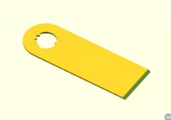 Scraper for use with Oscillating Tool