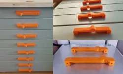 set of 8 handles