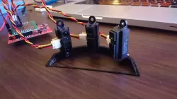 Sharp IR sensor holder