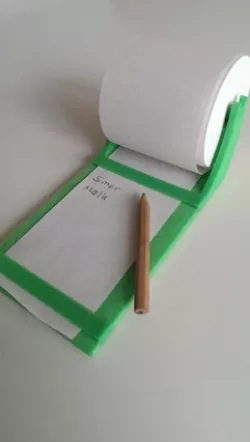 Shoppinglist feeder/holder