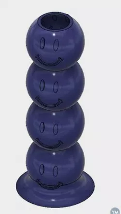 Smiley Face Bud Vase