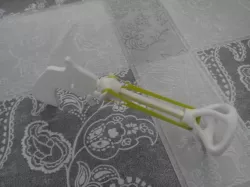 Soft boiled egg gun