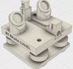 Stable Carriage & Proper Belt Tensioning & Flying Extruder V2