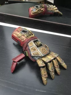 Steampunk Iron Man Hand