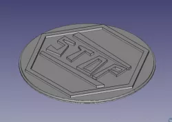 Stop Sign Screen Cover