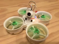 Tiny Woop 105mm Indestructible TPU Brushless 1103 7800kv 3S
