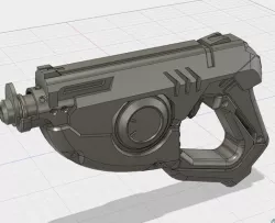 TRACER GUN (overwatch) v2 [solid]