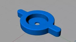 Ultimaker 2 Bed leveling screwcap
