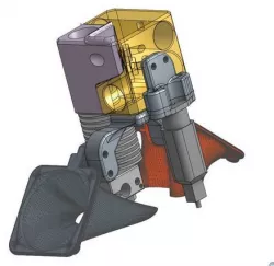 Ultimaker original - modular printhead for E3d v6 + Bltouch 