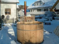 Vikingstampen - Siberian Larch hottub
