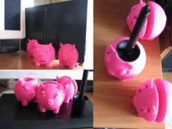 Wacom Intuos Pro stand "Three piggies"