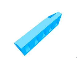 Wall holder for airgun magazines